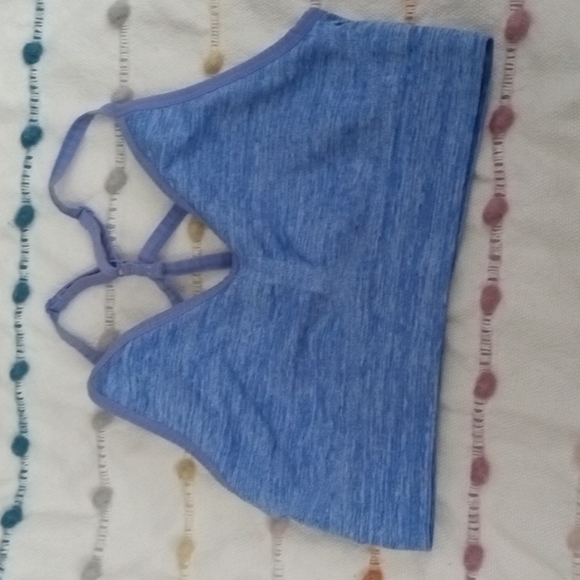 Girls AK  AKAMC Sports Bra  Pink / Blue XL Set Of 2 - Picture 4 of 8